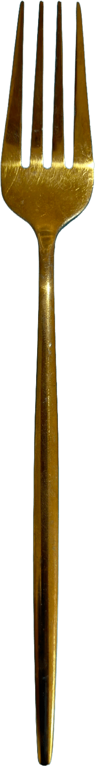 Tenedor Dorado